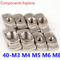 40 Series T-nut M3 M4 M5 M6 M8 T ถั่วค้อนเลื่อนสำหรับโปรไฟล์อลูมิเนียม Fastener 4040-GONGXI