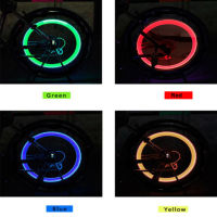 2Pcs HOT LED NEON Light Valve Stem CAP Bike Bicycle Car Motorcycle Wheel Tire Lamp Valve tire light Cycling Accessories