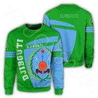 Djibouti เสื้อสเวตเตอร์แนวสตรีทพิมพ์ลายเสื้อกันหนาวคอกะลาสีเสื้อกันหนาวลำลองเอเพ็กซ์แนวสตรีทลำลองสำหรับผู้ชายและผู้หญิง