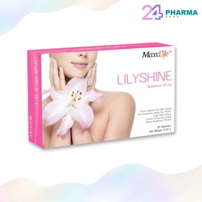 Maxxlife Lilyshine Glutathione 100มก.(30 แคปซูล) ลิลลี่ชายน์ กลูตาไธโอน