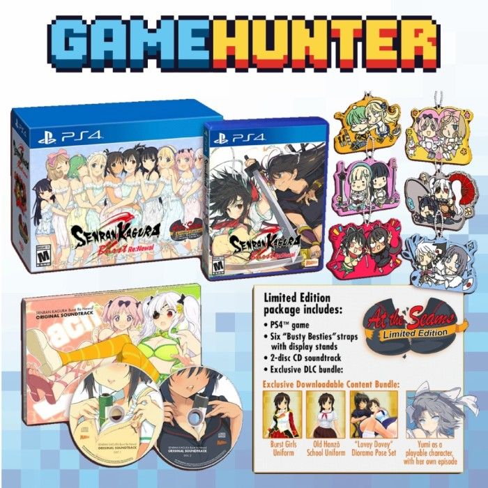 Senran Kagura Burst Re:Newal - At the Seames Limited Edition for