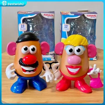 Potato Head Classic Toy For Kids Ages 2 and Up,Includes 13 Parts and Pieces  to Create Funny Faces