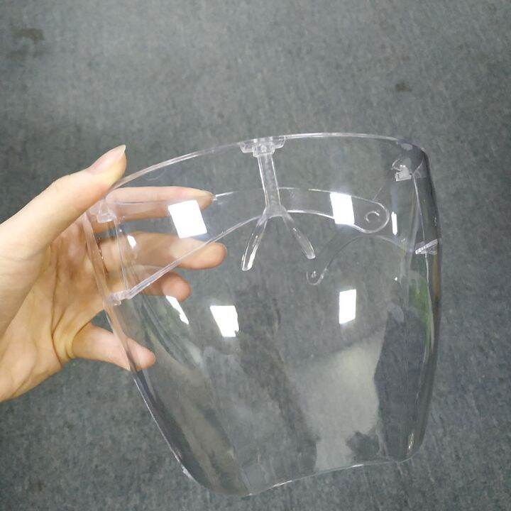 เฟสชิวอะคริลิค-faceshield-acrylic-face-shield-หน้ากากเฟสชิลด์แบบเต็มหน้า-เฟสชิว-แว่นเฟสชิว-แว่นปิดหน้า