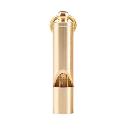1Pc Lightweight Premium Copper Whistles Emergency Whistles for Referee Hiking Survival kits
