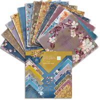 24Pcs/Lot Hello Autumn Retro Material Papers DIY Scrapbooking Album Diary Gift Decorative Paper Scrapbooking Paper