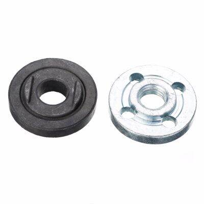 PEXELS M10 Angle Grinder Flange Kit Lock Nut Inner Outer Set Lathe machining of steel