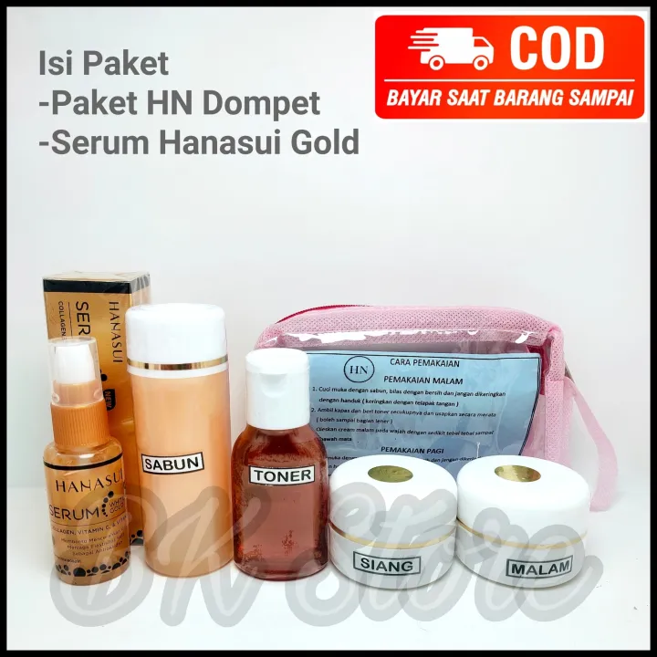 Paket Skincare Hanasui Gold