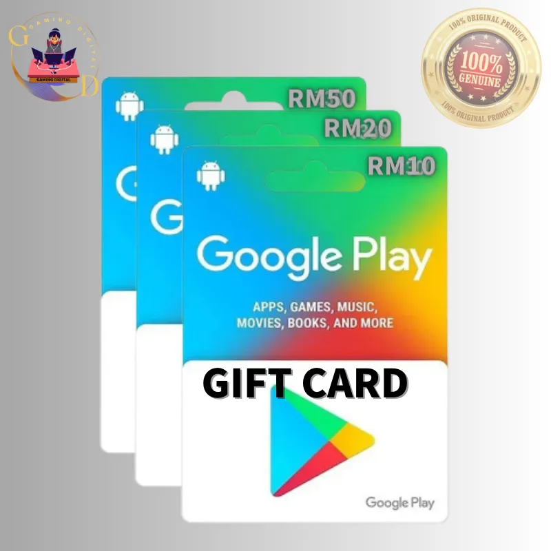 Google Play Code MYR @ RM 10.26 » Cheapest Price Today!