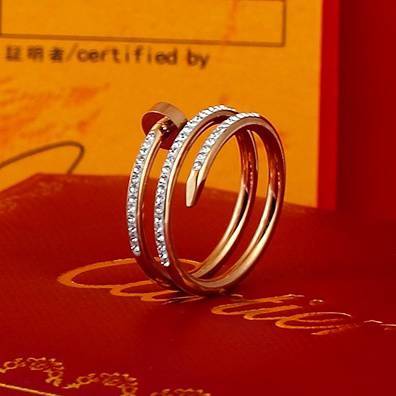 แหวนตะปู-รุ่นเพชรล้อมรอบวง-แหวน-แหวนแฟชั่น-แหวนเพชร-งานสวยหรู-พร้อมส่ง