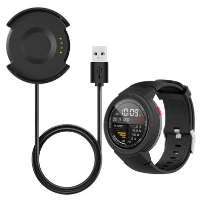 ✗ Dla amazfit pasek do inteligentnego zegarka wymiana ładowarki USB stacja do ładowania kabel do huami Amazfit Verge Smartwatch