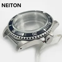 NEITON 40มม. แก้วโดมกลับคืนสู่วิธีโบราณ ETA2836 NH35/36 Mingzhu DG2813/5833 Miyota 8215/8205การเคลื่อนไหวอัตโนมัติ