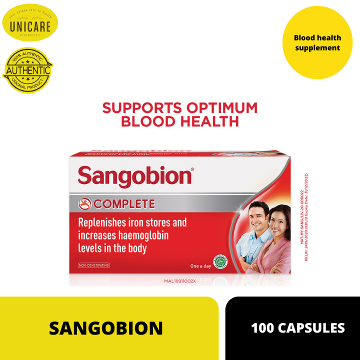 SANGOBION 100 CAPSULES Lazada