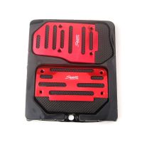 ▫✓✹ BBQ FUKA 2x Non-Slip Automatic Transmission Brake Clutch Accelerator Foot Pedal Cover Pad Red Fit For A4 Silverado M5 ect