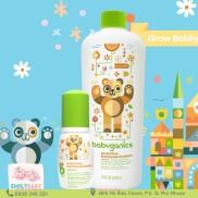 Nước rửa tay khô hữu cơ BABYGANICS 50ml travel size