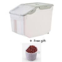 Pet Dog Feeder Storage Food Container Mildew Large Capacity Storage Anti-Oxidation Dog Bowl Fresh Box Food Container Dog Bucket