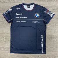 High quality stock 2022 New Style Ready Stock Bmw Racing Clothing Team Short-Sleeved Culture Shirt Motorcycle Quick-Drying Cycling Jersey Off-Road