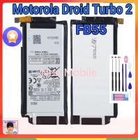 แบตเตอรี่ แท้ Motorola Droid Turbo 2 Moto X Force XT1580 XT1581 XT1585 FB55 3550/3760MAh ฟรีเครื่องมือ