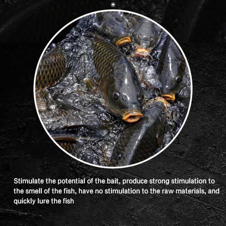 เหยื่อสำหรับการหมักหล่อการดูดซึมน้ำอย่างรวดเร็วเหยื่อตกปลาคาร์พการตกปลาปลานิลโดยใช้