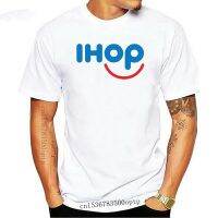 【Mens clothing】เสื้อยืดโลโก้ Ihop ใหม่ (ขนาดบุรุษและเยาวชน)