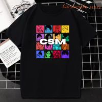 Classic Chainsaw Man Kobeni Metal T Shirt Hayakawa Aki Power Warrior Manga Japanese Tee Gildan Spot 100% Cotton