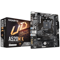 Gigabyte A520M K AMD Ryzen AM4/MicroATX เมนบอร์ด A520 M