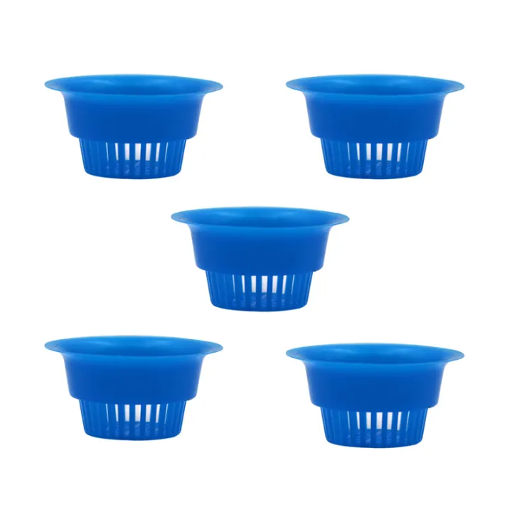5pcs Blue Dental Chair Spittoon Filter Screen Dental Equipment Plastic