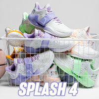 ANTA KT Splash 4 Klay Thomson รองเท้าผ้าใบผู้ชาย รองเท้าบาสเก็ตบอลของผู้ชาย กันกระแทก ป้องกันการลื่นไถล ระบายอากาศได้ดี รองเท้ากีฬาสำหรับผู้ชาย 112231109 Legit