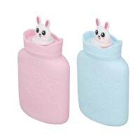 Portable Hot Water Bag Silicone Safe Cute Design Microwave Heating Keep Warmer