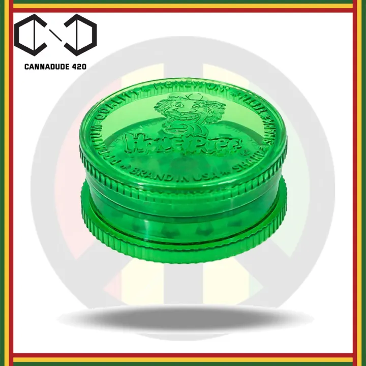 Honeypuff grinder Plastic grinder 60mm. ที่บด เครื่องบด 2 layers