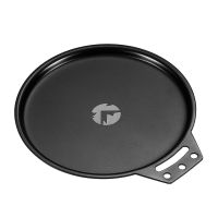 【LZ】✆  Aço inoxidável Titânio Chapeamento Sierra Bowl Tampa Placas Tablewear Outdoor Camping Sierra Bowl Talheres