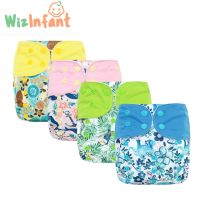 WizInfant OS Suede Cloth Pocket Cloth Diaper,with one back elastic pocket,reusable ,waterproofand breathable,for 3-18kg baby