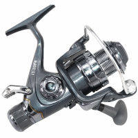 20 #30 # รอกตกปลาโลหะด้านหน้าด้านหลังเบรค Spinning Reel ปลาคาร์พ Fishing Reels อุปกรณ์ตกปลา