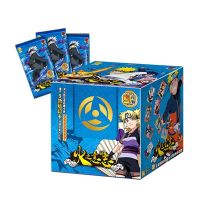 12/24/48BOX Wholesales Naruto Collection Cards KAYOU Set Booster Box Uzumaki Uchiha Anime Playing Game Cartas Christmas Gift