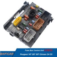 【YF】 Baificar Brand Used Genuine Fuse Box Control Unit Assembly BSM-LO4/L11 9661708280 6500FH For Peugeot 107 207 307 Citroen C4 C5