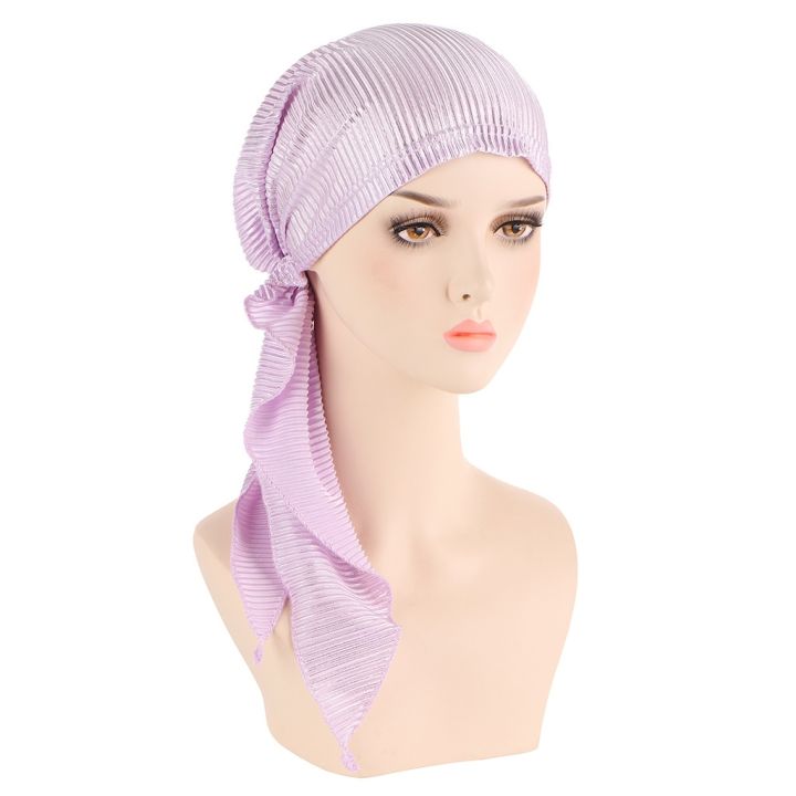 yf-2022-female-stylish-baotou-cap-muslim-solid-color-two-tails-drawn-hat-simple-all-match-hijabs-hats-turban-head-wide-band-wrap
