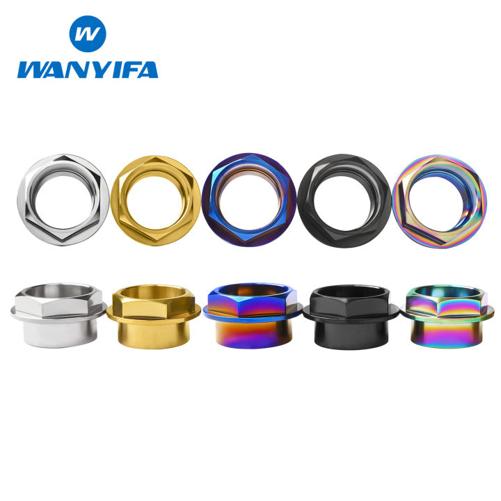 Wanyifa Titanium Front Wheel Axle Nut M25 x Pitch1.25mm for Motorcycle ...