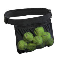 ที่ใส่ลูกเทนนิส Pickleball Band Pouch Mesh Storage Bag Sports Accessory For Women, Men &amp; Teens, Ball Waist Bag Easy Holding 6-8 Pickle Balls Or Tennis