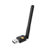 อะแดปเตอร์ Wifi การ์ดเน็ตเวิร์กดองเกิล Wifi Usb ฟรีไดรเวอร์600เมตรตัวรับสัญญาณ Wi-Fi 2DB เสาอากาศชิปเซ็ต RTL8811CU สำหรับ Windows LWK3825 Interfac เครือข่าย