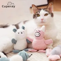 Cat Toy Catnip Toys Cute Bear Pig Goose Animals Shape Funny Interactive Plush Cat Cleaning Teeth Toys Pet Kitten Chew Molar Toy Toys