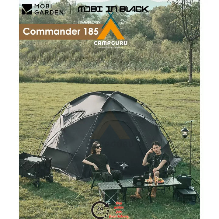 Mobi Garden COMMANDER185 Dome Tent Geodesic Tent Shelter Box