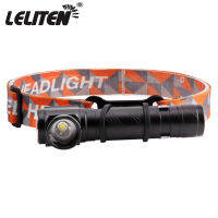 XML-T6 Camping headlamp Torch LED Headlamp Zoom Flashlight lantern outdoors Fishing headlight Built-in 18650 battery