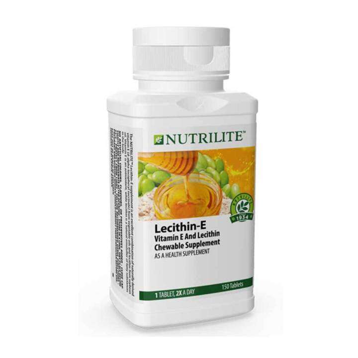 Ready Stock Genuine Amway Nutrilite Lecithin E Vitamin E And Lecithin Chewable Supplement