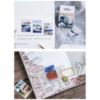 46 Pcs Box Ukiyo-e Film Cultural and Creative Hand Account Sticker Photo Album Diary Decoration Sealing Sticker