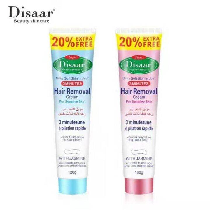 DISAAR 3 Minutes Hair Removal Cream 120g | Lazada PH