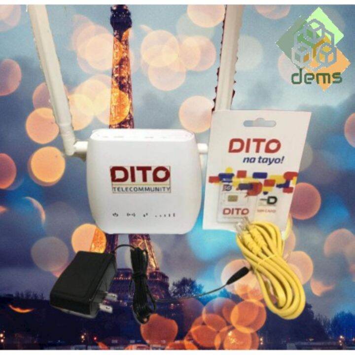 【COD】 DITO 5G COMPATIBLE WIFI MODEM LIFE TIME OPEN LINE WITH SIM BEST ...