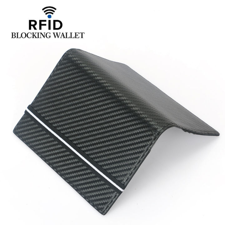 ที่ยึดหนังสือเดินทางหนังแบบ-rfid-ซองใส่หนังสือเดินทางคาร์บอนไฟเบอร์