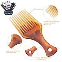 Salon Afro African American Pick Comb Brush Hairdressing Tool for Straight Hair Oil Head Home Hairstyle Tools 【hot】☽۞