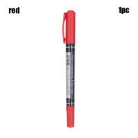 【✱2023 HOT✱】 zangduan414043703 ปากกาปลายคู่สี1ชิ้น0.5/1มม. แห้งเร็วสีถาวรปากกามาร์คเกอร์อุปกรณ์สำนักงานปากกาเขียนตัวอักษรประดิษฐ์