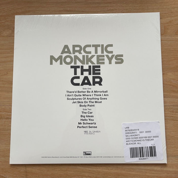 แผ่นเสียง-arctic-monkeys-the-car-vinyl-lp-album-แผ่นเสียงมือหนึ่ง-ซีล