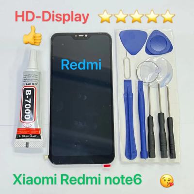 ชุดหน้าจอ Xiaomi Redmi note 6 แถมกาวพร้อมชุดไขควง